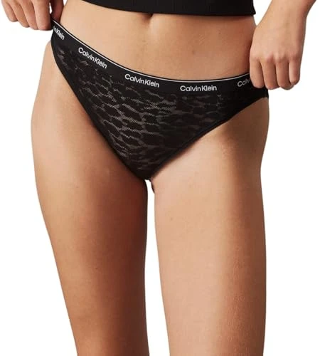 Women Bikini 3Pk 000QD5069E Brief, Multi (Black/Ivory/Troposphere), S