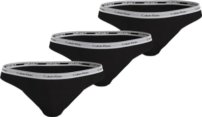Women Bikini Shape Briefs Stretch Cotton Pack of 3, Black (Black/Black/Black), S