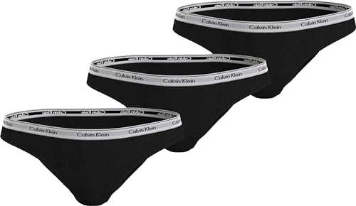 Women Bikini Shape Briefs Stretch Cotton Pack of 3, Black (Black/Black/Black), S