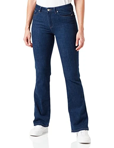 Women Bootcut RW Pal Jeans Stretch, Blue (Pal), 30W / 32L