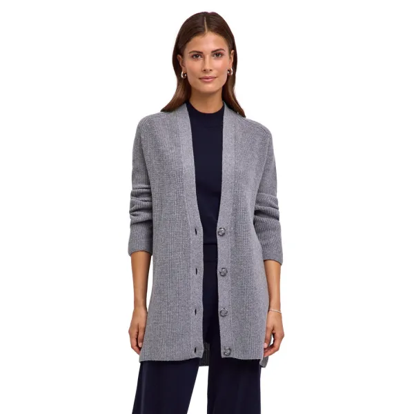 Women Cardigan - Grey