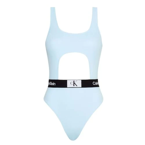Women Cut Out One Piece-Rp Cut Out Blue, M
