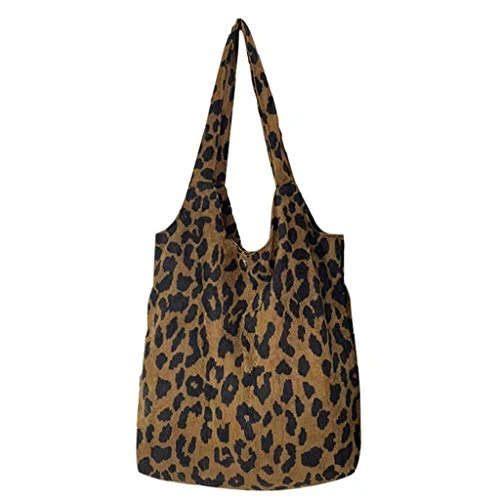 Women Leopard Print Handbag Women Shoulder Handbags Sexy Ladies Purse Messenger Satchel Ba Portable Shopping Tote Bag