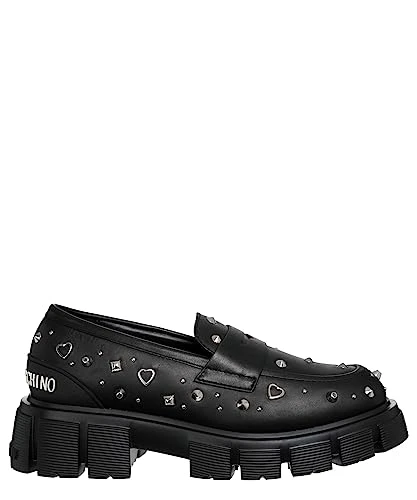 women moccasins black 5 UK