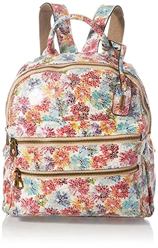 Women Q0509 Backpack Handbag, Pearl-Multi / 90, S
