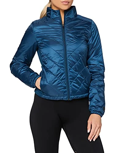 Women Quilted Primaloft Jacket Winter Jacket - Gibraltar Sea, X-Small