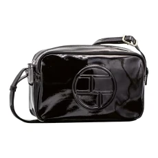 Women Rosabel Patent Shoulder Bag, Black, S Women Rosabel Patent Shoulder Bag, Black, S