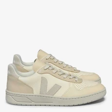 Women Beige Multi V Trainers