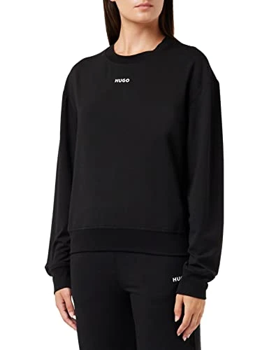 Women Shuffle Crew Neck Sweater Womens Black 001 14 (XL)