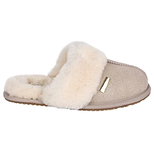 Women Slipper Cream M 5-6