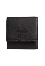 Women Small FOLD Purse Travel Accessory, Billfold, Black, One Size