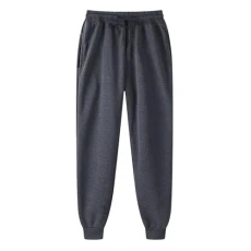 Women Sweatpants Plain Elastic Waist Jogger Pants Casual Tracksuit Bottoms Sport Jogging Running Gym Workout Yoga Pants Trousers with Pockets Grey 3XL