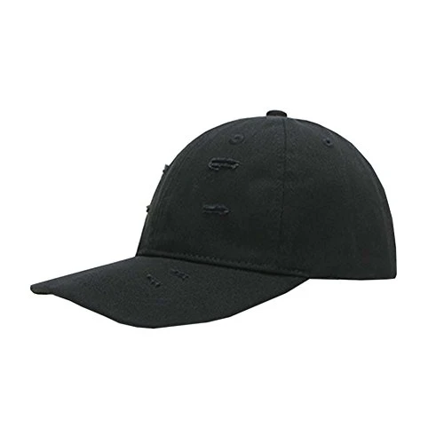 Women/Men Baseball Cap Adjustable Casual Sports Distressed Hip Hop Hat Panel Cap Rapper Cap Black