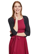 Women's 0127/4818 cardigans, Dark Blue/Dark Blue, 36