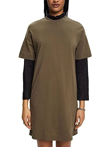 Women's 033cc1e301 Dress, Khaki Green, S
