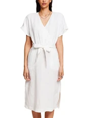 Women's 043eo1e308 Dress, 100/White, 6