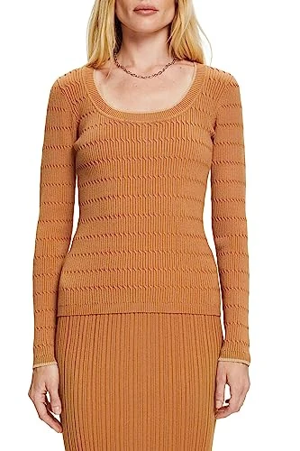 Women's 083eo1i305 Cardigan Sweater, 235/Caramel, XS
