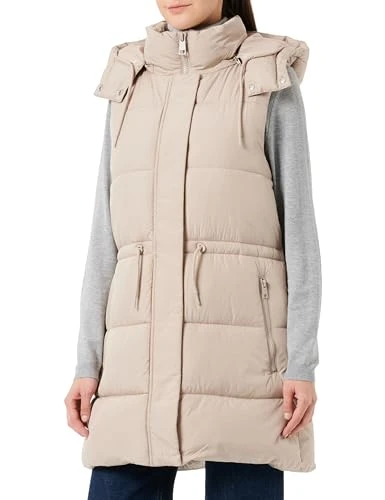 Women's 10.2.11.16.162.2133099 Outdoor Vest, Beige8093, 10