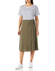 Women's 1032275 Midi Skirt, 11848-Jungle Soil Green, 46 Women's 1032275 Midi Skirt, 11848-Jungle Soil Green, 46