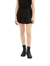 Women's 1036620 Mini Valance Skirt, 14482-Deep Black, L