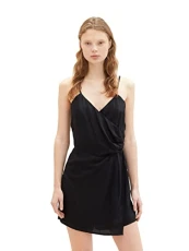 Women's 1036938 Jumpsuit in wrap look, 14482-Deep Black, XXL Women's 1036938 Jumpsuit in wrap look, 14482-Deep Black, XXL