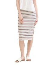 Women's 1042416 midi Skirt, 35338-White Multicolour Stripe, XXL Women's 1042416 midi Skirt, 35338-White Multicolour Stripe, XXL