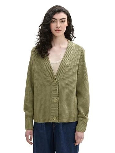 Women's 1043311 Cardigan, 18938-Greyish Green, S