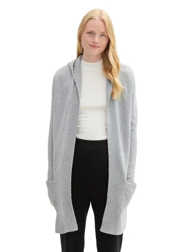 Women's 1043317 Cardigan, 10658-Cement Grey Mélange, L