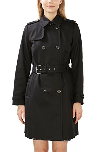 Women's 126Eo1G020 Coat, Black (Black), 34