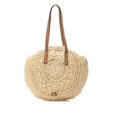 Women's 184284 Shoulder Bag, Beige, Estándar