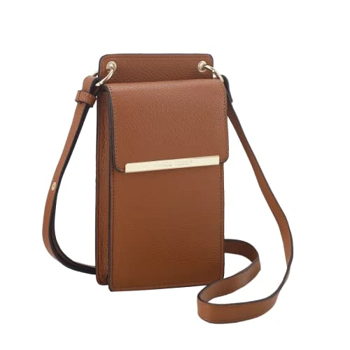 Women's 2-2-61018-29 shoulder bag, Cognac, One Size