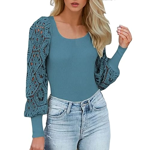 Womens 2024 Summer Casual T-Shirts Women Turtle Neck Sleeveless Tops Mock Turtleneck Vest Polo Neck T Shirt Fish Net Tops for Women UK Tees (Blue, S)