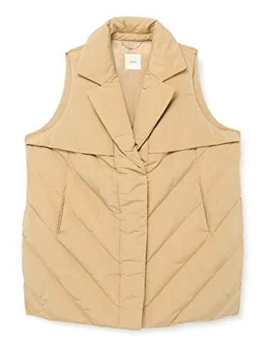 Women's 2116824 Down vest, beige, 36