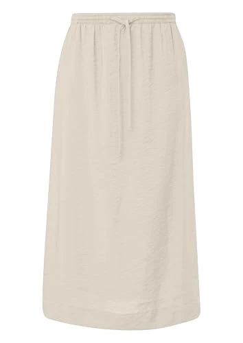 Women's 2151074 Midi Skirt with Drawstring, Brown 8105, 12