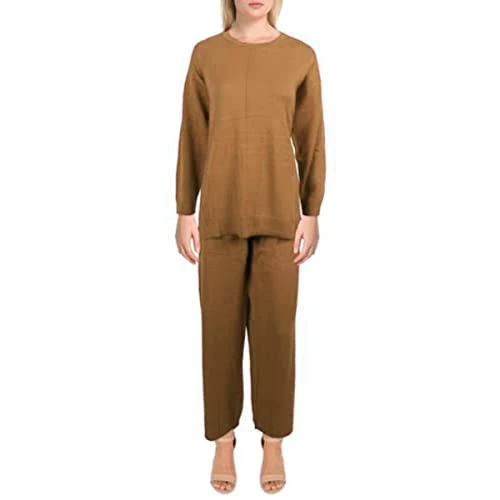 Womens 2PC Comfy Lounge Set, Vicuna, XS