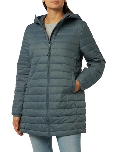 Women's 2twddn02q Long down jacket, Dark Grey 1e4, XL