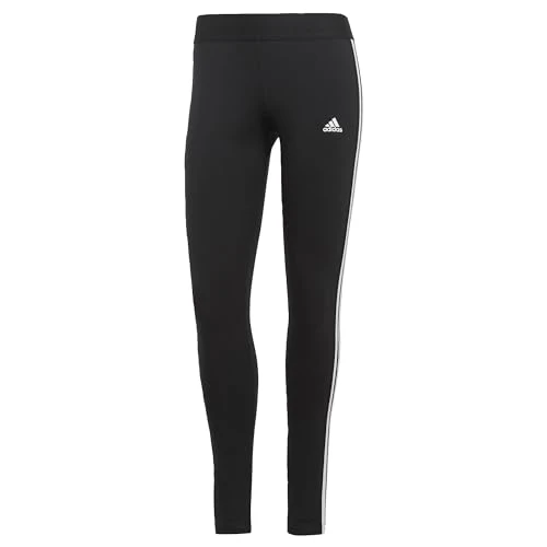 Women's 3 Stripes leggin, Black/White, M