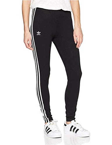 Women's 3-Stripes Leggings, Black, M