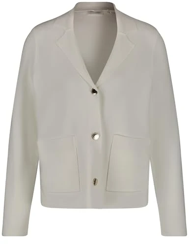 Women's 330209-44720-90118 Cardigan Sweater, White (whisper white), 3 UK