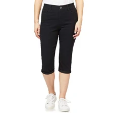 Women's 360 Sculpt Stretch Crop Jeans - Black - Onyx