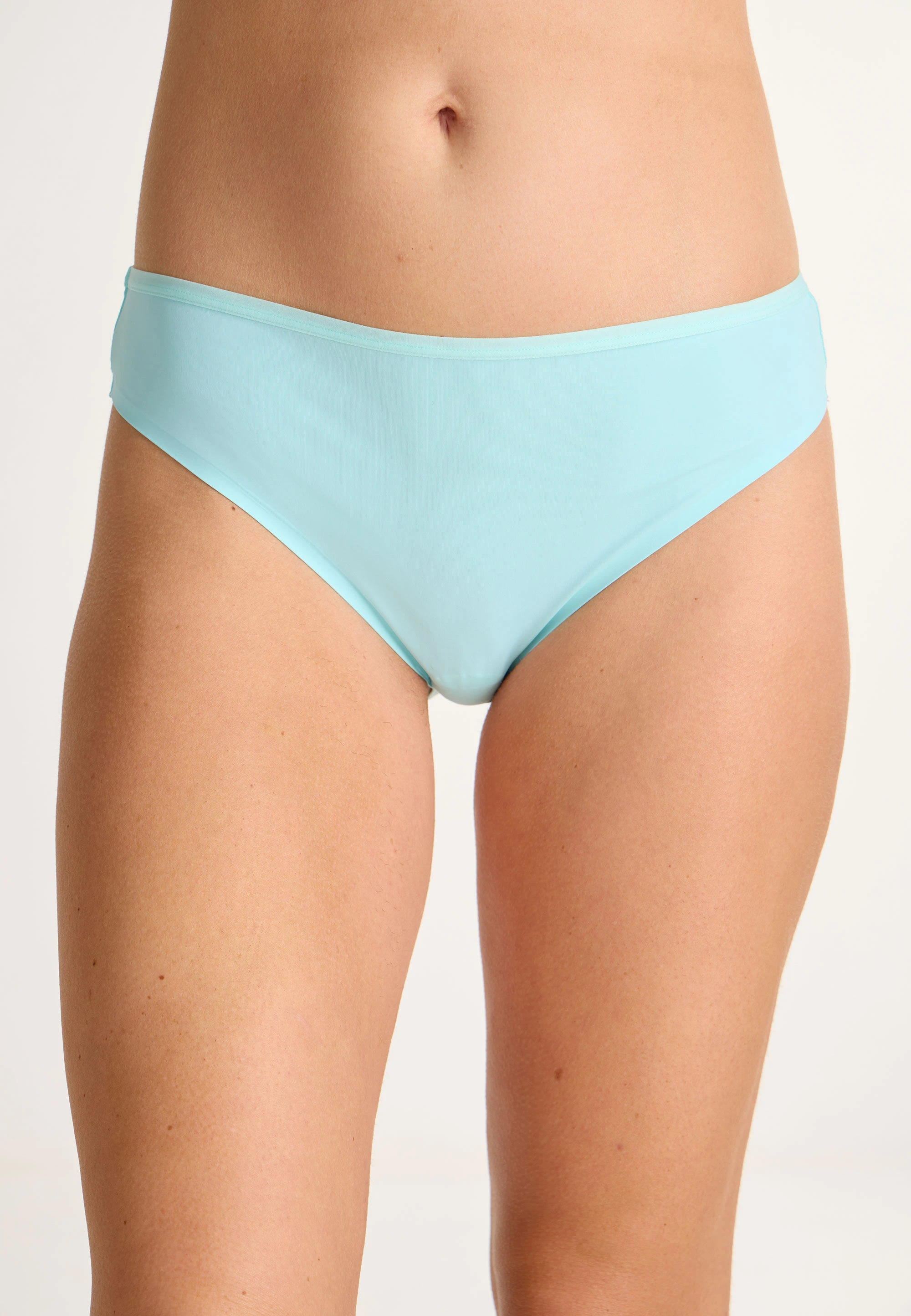 Womens 3pk Blue Lace Bonded Briefs