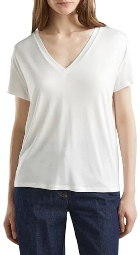 Women's 3z12d400t t Shirt, Milk White 074, L