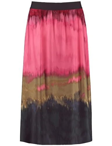 Women's 410001-21007 Skirt, Soft Cranberry Gemustert, 18