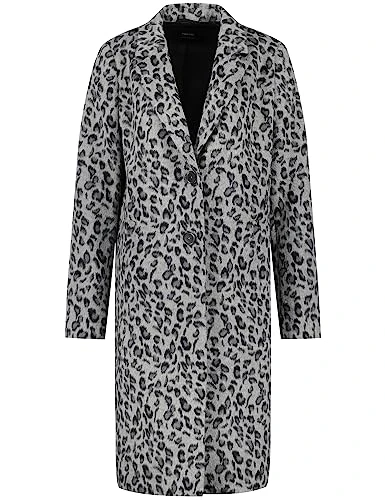 Women's 450409-11714 Coat, Fog Patterned, 38