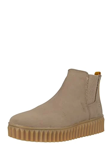 Women's 49DL205 Chelsea Boot, Taupe, 9.5 UK