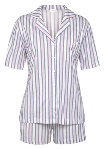 Women's 55096066 Pajama Set, Purple, 36-38 (Pack of 2)