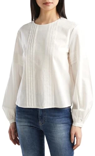 Women's 59wcdq07a Blouse Shirt, Cream 0z3, M