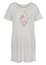Women's 67814967 Nightgown, grey mixed, oversized Women's 67814967 Nightgown, grey mixed, oversized