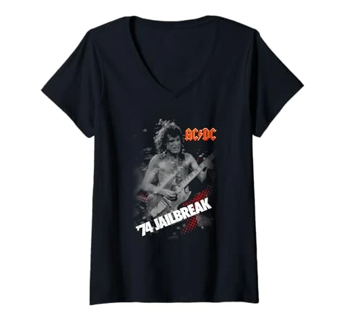 Womens  '74 Jailbreak V-Neck T-Shirt