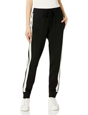 Women's 74MXL Sweatpants, Black/Winter White, XS Women's 74MXL Sweatpants, Black/Winter White, XS